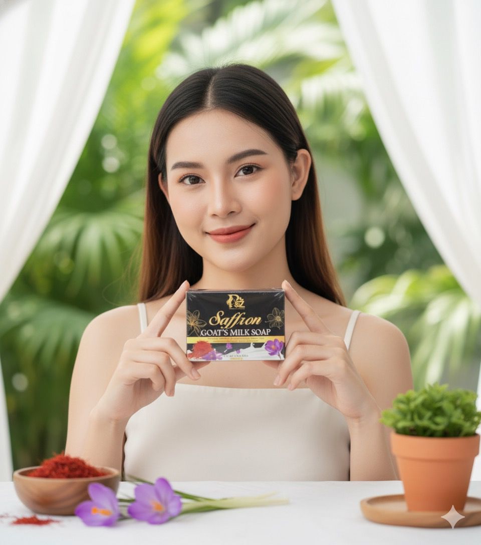 P&Z Saffron Goat's Milk Soap