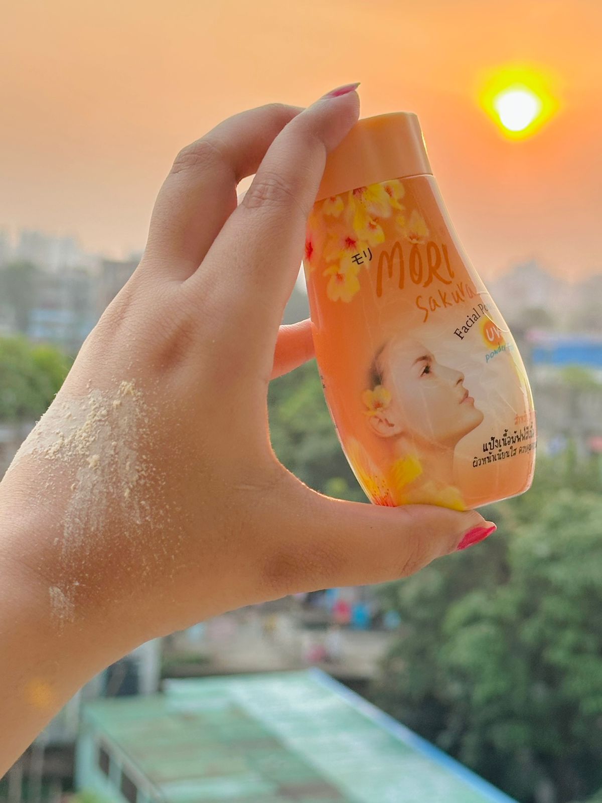 Mori Sakura Facial Powder