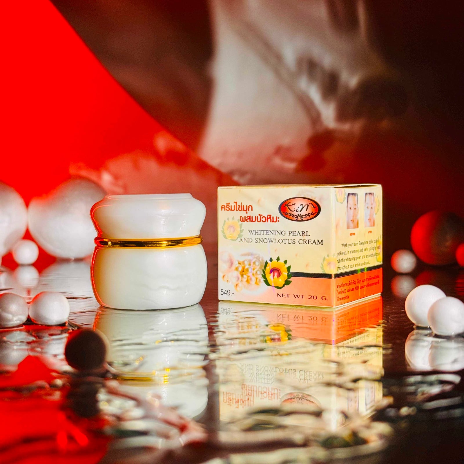 Kim Whitening Pearl Cream